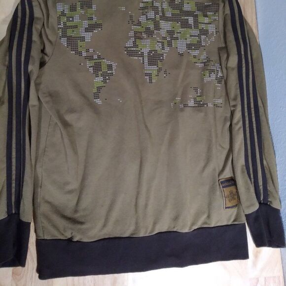 Deadstock RARE Sample Adidas Grun Zipper Jacket - Picture 7 of 8